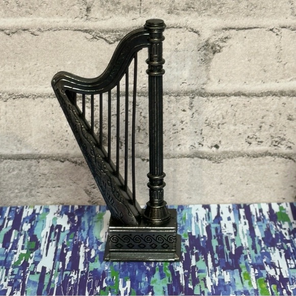 Vintage Die-Cast Pencil Sharpener MUSICAL INSTRUMENTS Set of 3 HARP BASS PIANO - Picture 5 of 11